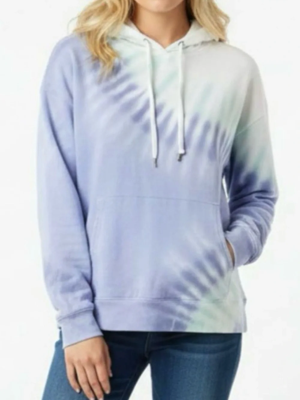 NWT Wildfox Shibori Sweatshirt Hoodie & Coordinating Sweatpants Set